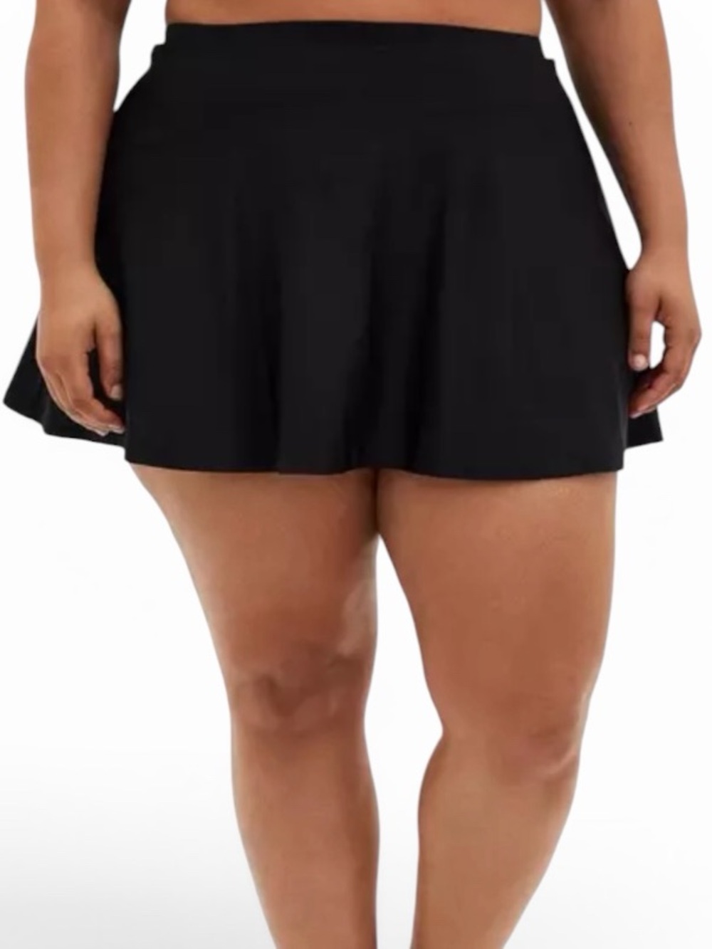 Torrid  Black Aline Swim Skirt 3X NEW